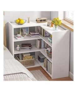 Alternative view of keke Adjustable Desktop Bookshelf with 90 Degree Rotation Multi Color Desk Storage Organizer for Home Office and Dormitory