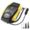 PGNOOGE 150 PSI Tyre Inflator,Portable Air Compressor with LED Flashlight, Tire Inflator with Digital Display, DC 12V, Auto-off, Car Tyre Pump for Motorcycle Ball, air compressor for car, tire inflator portable air compressor, air compressor pump, car tire air compressor, air pump for car tires portable, inflator air pump, tire air pump, air pump for car tires, tire pump for car, car pump