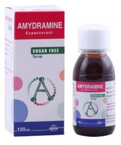 AMYDRAMINE 120ml Sugar Free Syrup (Fast Acting Relief for Dry & Wet Cough)
