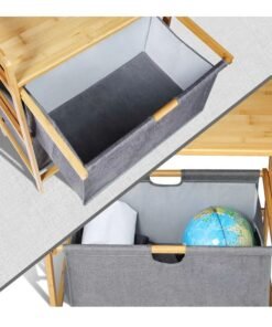 Alternative view of NKX 2 Tier Portable Children Cloth Storage Cabinet wardrobe