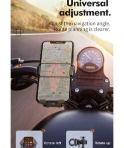 hoco. Ca73 Bike Phone Holder Bicycle & Motorcycle Phone Mount Universal Mount, Suitable For Mobile Phones Within 4.5 - 7 Inch, Compatible With Iphone 16 Pro Max, Samsung S24 Ultra Xiaomi Oppo Huawei - Image 4