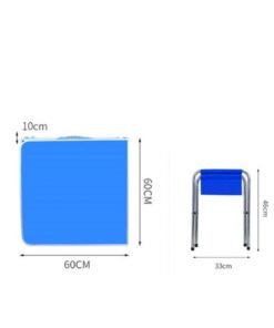 TNGames 1.8m Extra-Long Folding Banquet Table + 2 Chairs Set – Waterproof Portable Dining Table / Picnic Table / Camping Table