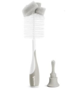 Alternative view of Munchkin Bottle And Nipple Brush Set, 2pc - Easy Grip Sponge Cleaners for Baby Bottles, 0+ Months - Assorted