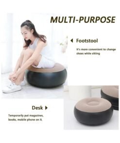 Alternative view of FEND Inflatable Lounger Air Sofa for Indoor Living Room Bedroom, Outdoor Travel Camping Picnic