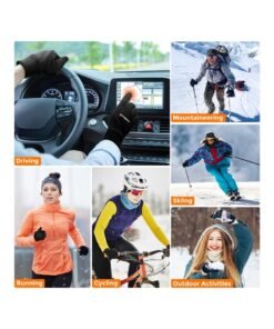 SOLARAE Winter Gloves for Men and Women - Touchscreen Waterproof Thermal Cycling Gloves for Cold Weather (14°F) - Ideal for Running, Hiking, Climbing, Biking, and Driving (Size M) - Image 5