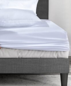 Siesta Zen Microfiber Fitted Bed Sheet – 30cm Deep Pocket, Wrinkle-Resistant, Machine Washable, Soft, Cozy & Fade-Resistant – Perfect Fit for a Comfortable Night’s Sleep