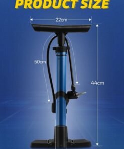 Alternative view of CREEPER Bike Air Pump: Pressure Gauge, Steel Core for Fast & Precise Inflation, Portable
