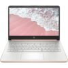 HP (Upgraded Version) 14s Laptop With 14-Inch Diagonal HD Touch Screen Display, Pentium Silver N5030 Processor/8GB RAM/512GB SSD/Intel UHD Graphics/Windows 11 English/Arabic Rose Gold English/Arabic Rose Gold