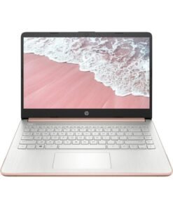 HP (Upgraded Version) 14s Laptop With 14-Inch Diagonal HD Touch Screen Display, Pentium Silver N5030 Processor/8GB RAM/512GB SSD/Intel UHD Graphics/Windows 11 English/Arabic Rose Gold English/Arabic Rose Gold