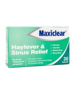 MAXICLEAR Tablets For Hayfever And Sinus Relief 30S
