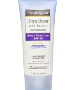 Neutrogena Ultra Sheer Dry-Touch Sunscreen Lotion SPF55 3Fluid Ounce
