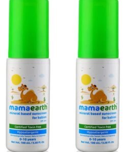 Mamaearth Mineral Based Sunscreen 100 Ml Pack Of 2