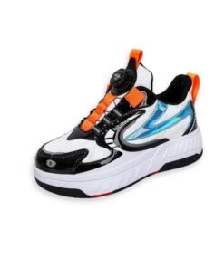 Huitich XF18 Four-Wheel Roller Skate Shoes – Hidden Wheels Sports Sneakers, Size 30 | 20cm Inner Length