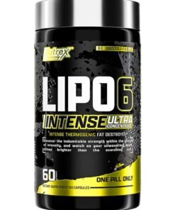Nutrex Research Lipo‑6 Intense Ultra Concentrate 60 Capsules Extreme Energy