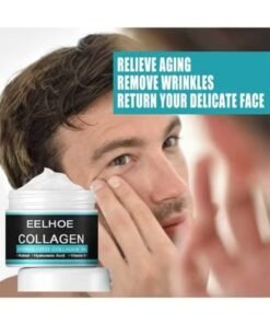 EELHOE Collagen Cream for Men 30g, Contains Retinol, Hyaluronic Acid, and Vitamin E, Has Anti Wrinkle Cream, Facial Moisturizing, Anti-Aging and Wrinkle Antioxidant Effects
