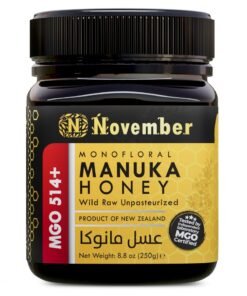 November Manuka Honey Certified MGO 514+ New Zealand 250g