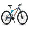Spartan Ampezzo Men's Mountain bike| 27.5 inch wheel size |21 Speed Shimano gear| for Adult | Blue