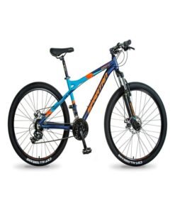 Spartan Ampezzo Men's Mountain bike| 27.5 inch wheel size |21 Speed Shimano gear| for Adult | Blue