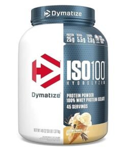 Dymatize Protein ISO 100 3lb Gourmet Vanilla - 1.37kg