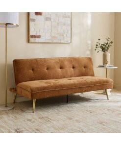 Home Box Troy 3-Seater Fabric Sofa Bed