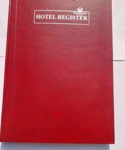 NIRMALSONS Nirmal SONS Hotel Register Leather Binding 1500 Entries Hotel Record Register 18 x 12 inch (200 Pages) 3000 Entries