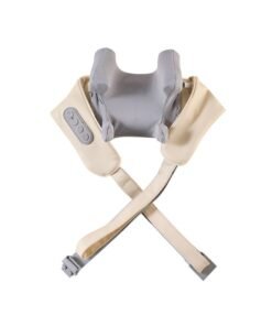 Meishida Electric Neck and Shoulder massager with Heating Function, Kneading Neck Massager, Wireless Back Massager to Relieve Muscle Pain