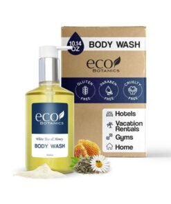 Terra Pure Eco Botanics Body Wash, Retail Size Hotel Amenities, 10.14 oz. (Single)