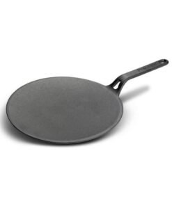 Prestige Cast Iron Curved Tawa 26 cm | Induction Cast Iron Tawa Pan for Roti/Chapati/Dosa  with Stick Handle | Pre-Seasoned Cast Iron Cookware PR48884
