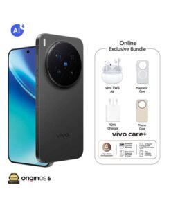 vivo X300 Pro 5G Dual SIM Phantom Black 16GB RAM 512GB With Exclusive Magnetic Case +vivo TWS Air And 30 Months Warranty + 1 Year Screen Replacement - Middle East Version