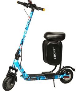 Crony M365 Kids Electric Scooter 500W, 36V 7.8Ah Battery, 25–35km/h Safe Speed, 15–20km Long-Range Ride, Foldable Lightweight E-Scooter for Boys & Girls, Adjustable Handlebar, LED Lights, Strong Frame 120kg Load, Beginner-Friendly Smooth Acceleration, Stable Braking System, Shock-Absorbing Design, Compact Portable Electric Kick Scooter for Teens & Children, M365 APP SEAT With Suspension Blue Camo
