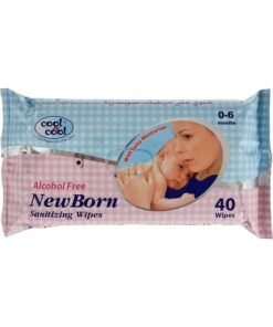 Cool & Cool New Born Sanitizing Wipes 40'S