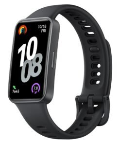 HUAWEI Band 10 Smart Watch, Metallic Design and Comfortable Wearing, Pro-level Sleep Analysis, Emotional Health Aid, 100 Workout Modes, Robust Battery Life, IOS and Android black