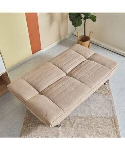 Alternative view of Home Box Joyfull 3-Seater Beige Sofa Bed 88 x 83 x 183 cm