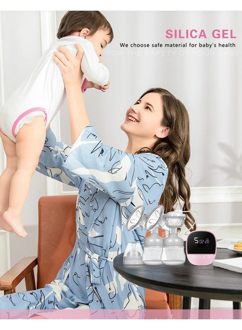 Kidle Portable Rechargeable Electric Breast Pump With 3 Pumping And 9 Suction Levels - Image 2