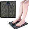 DubaiGallery Foot Massage Pad Pace Muscle Electric Fitness Relaxation Physiotherapy Massager Foot Acupuncture Stimulator Massager
