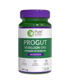 Pure Nutrition Progut 50 Billion CFU, 600mg- 60 Veg Capsule