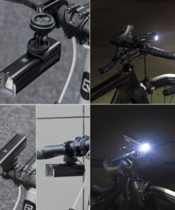ROCKBROS Bike Light 1000 Lumens USB Rechargeable Bike Headlight Led IPX6 Waterproof Bike Front Light 5 Modes Aluminum Alloy Super Bright Bike Light for Night Riding - Image 4