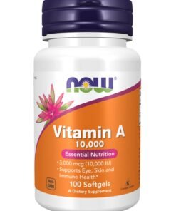 Now Foods Vitamin A Supplement 10000 IU- 100 Softgels
