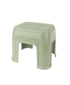 Huitich Green Plastic Shoe Stool – 24×25×20 cm