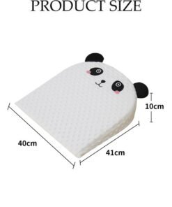 DUNISO Baby Ramp Pad, Nursing Pillow, Anti-Vomiting Feeding Baby Pillow, Toddler Feeding Pillow, Sleeping Nursing Pillow, Children's Neck Support,Baby Nursing Crib Wedge Sleep Pillow