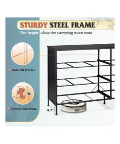 keke Dressing Storage  Model with 6 Drawers For Home inside Room 59.8" inch Black Color - Image 4