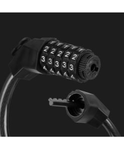 Alternative view of SKY-TOUCH Bike Lock Cable, 1.2M 5-Digit Code Bicycle Lock Coiling Resettable Combination Bike Locks Anti Theft Cycling Password Lock For Bikes And Scooters