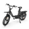 Baicycle Electric Bike Mountain bike 48V 15.3Ah Removable Battery 32Km/H with 750W Brushless Motor 7-Speed 20inchTires Front Fork Suspension Black