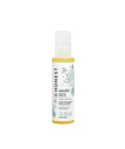 The Honest Company Organic Body Oil | Gentle for Baby | Fragrance Free, Plant-Based, Hypoallergenic | 4.0 fl oz