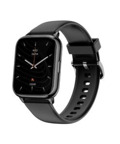 Totu Smart Watch 1.43-inch full touch screen with 280 mAh battery capacity BT Call Magnetic Charging Fitness Tracker IP68 Waterproof, Black