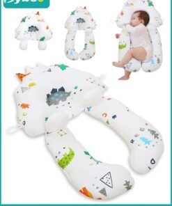 Bybeo Baby Nursing Pillow, Baby's Head Shaping Pillows, Infant Sleeping Pillow, Babies and Toddler Anti-Startle Bedding For Boys and Girls Kids Superhigh Quality