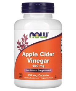 Now Foods Apple Cider Vinegar 450 Mg 180 Veg Capsules