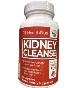 Health Plus Kidney Cleanse, 60 Capsules, 30 Servings