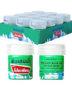 POY SIAN Pim Saen Herbal Balm Oil 8ml (Pack of 12)