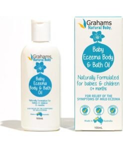 Grahams Natural Baby Eczema Body & Bath Oil 100ml